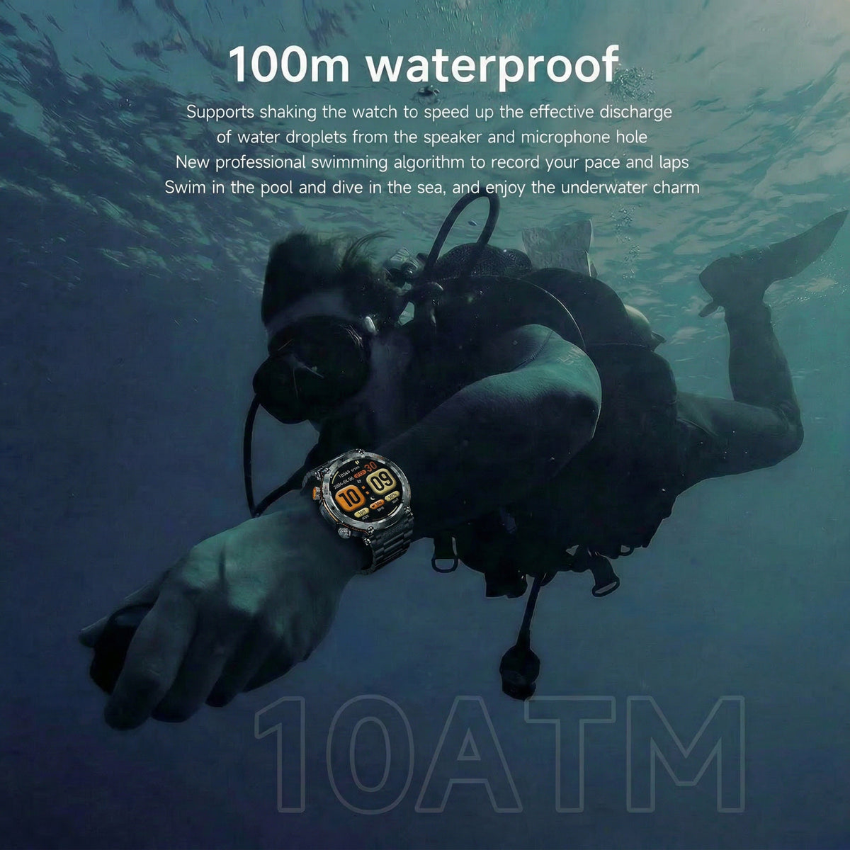 Novex™ Titan X3 Pro - Rugged GPS Smartwatch